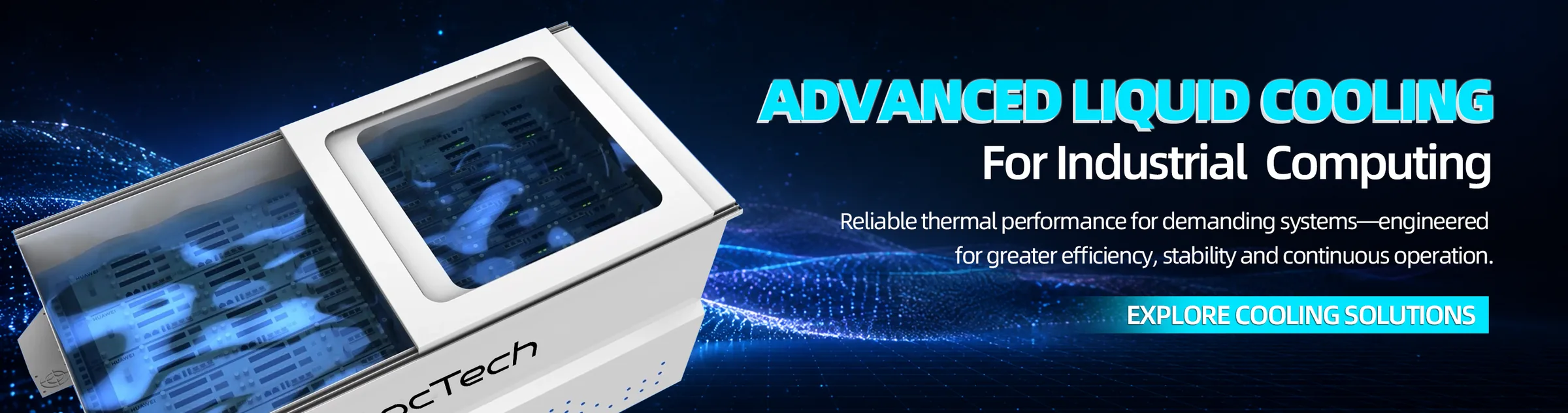 Advanced liquid cooling for industrial computing. Explore cooling solutions.